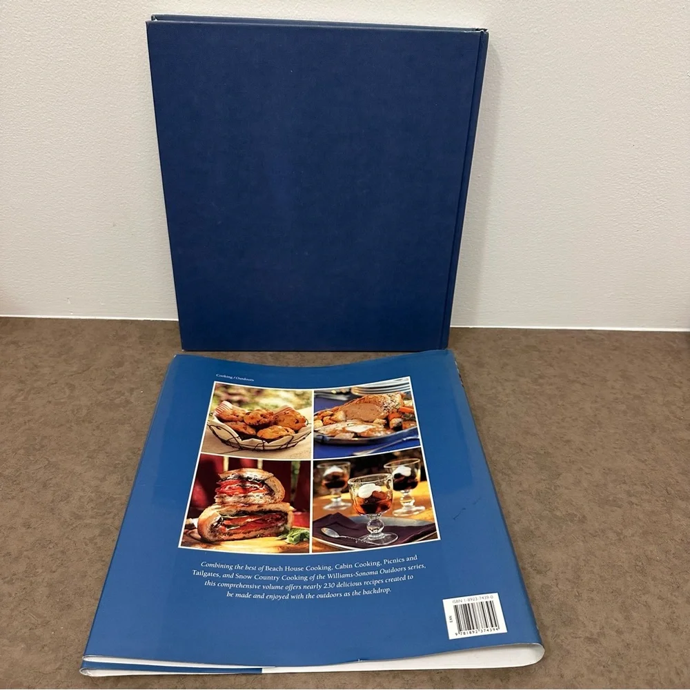 Williams Sonoma Complete Outdoor Living Cookbook Hardcover Coffee Table Book